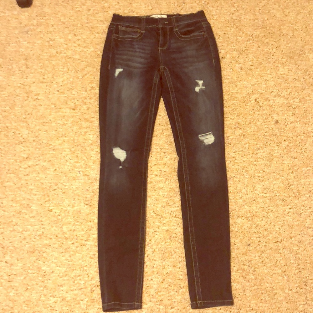 size 1 skinny jeans
